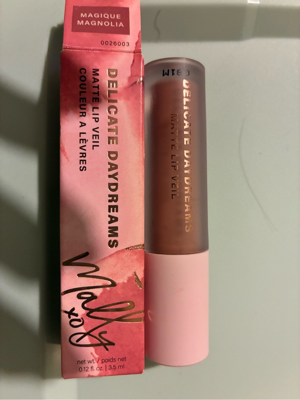 Mally Beauty Delicate Daydreams Matte Lip Veil in Magique Magnolia Pink